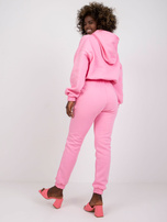 Różowy dwuczęściowy komplet dresowy Auxerre