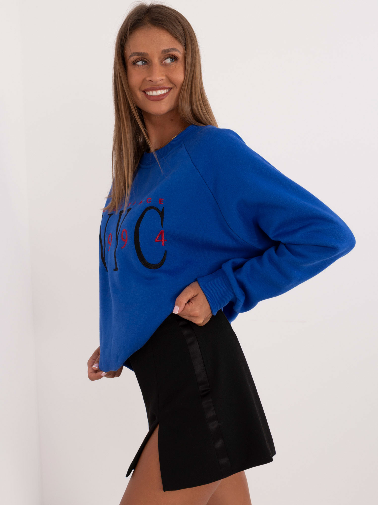 Bluza kobaltowy