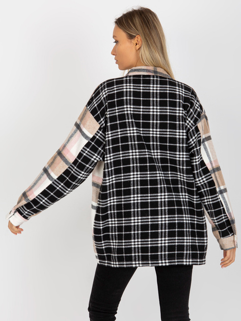 Hurtownia Koszula w kratę z kieszeniami i długim rękawem