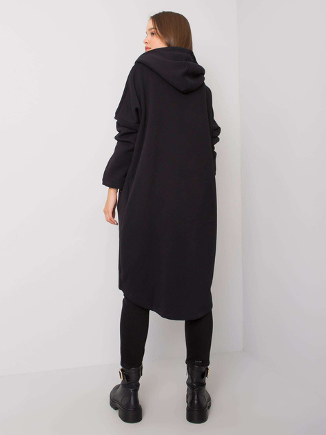 Czarno-czerwona bluza z kieszeniami Saige