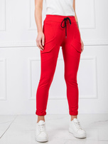 Red pants Ready