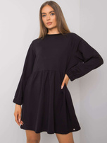 Bellevue Black Long Sleeve Dress