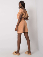 Camelowy krótki kombinezon Sandrine OCH BELLA