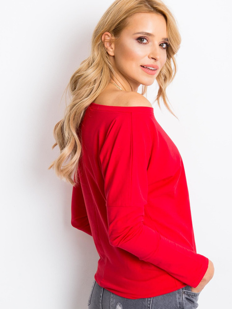 Czerwona bluzka Carla