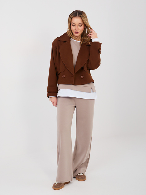 Fango damski komplet z dwuwarstwową bluzą RUE PARIS