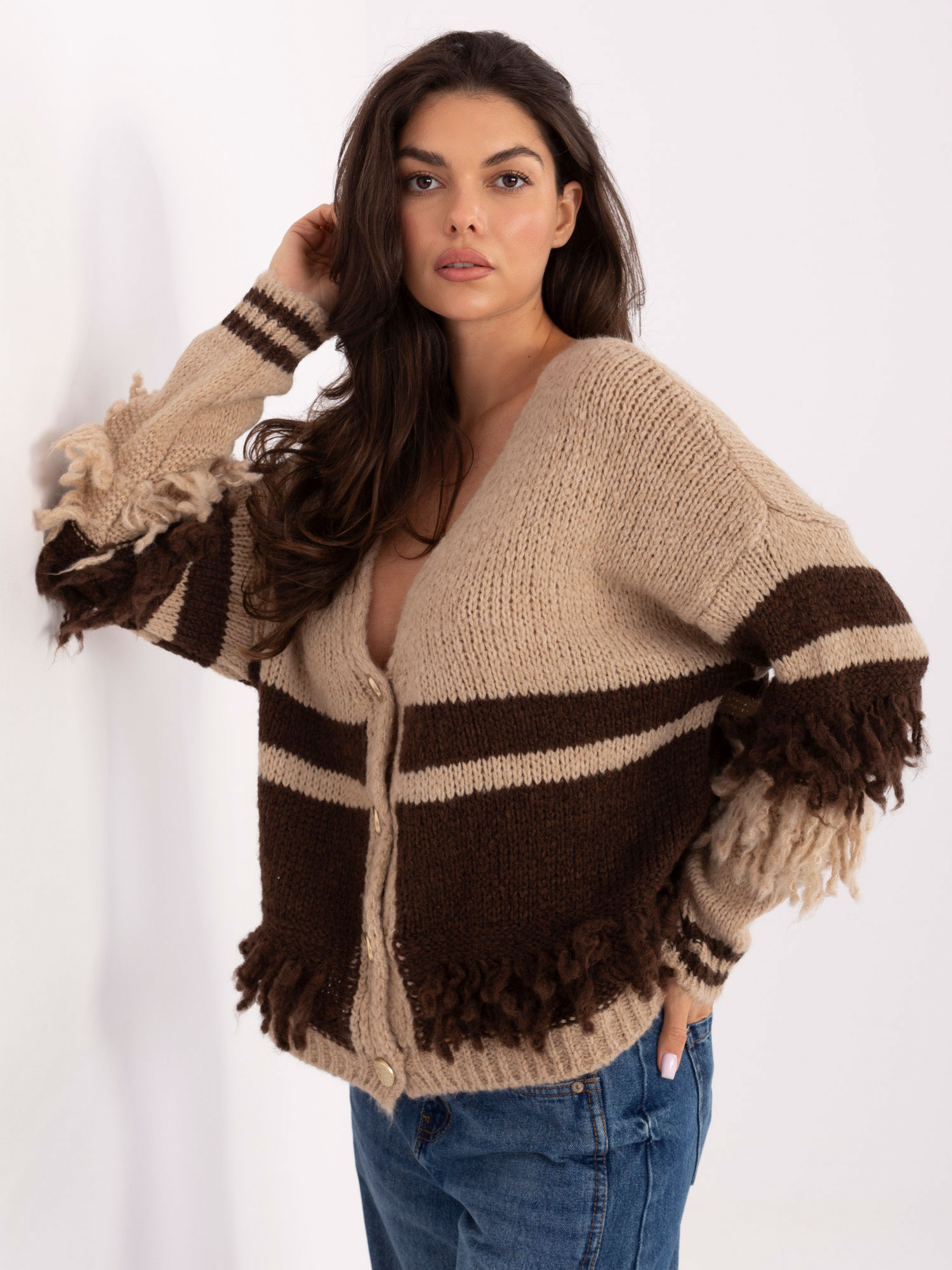Sweter beżowy