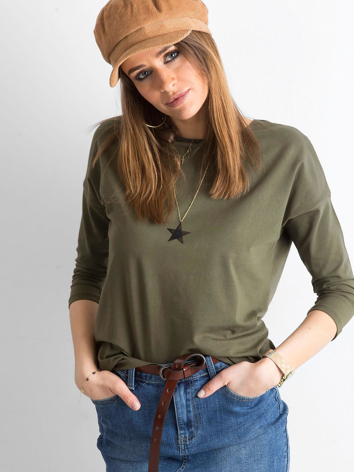 Khaki bluzka April