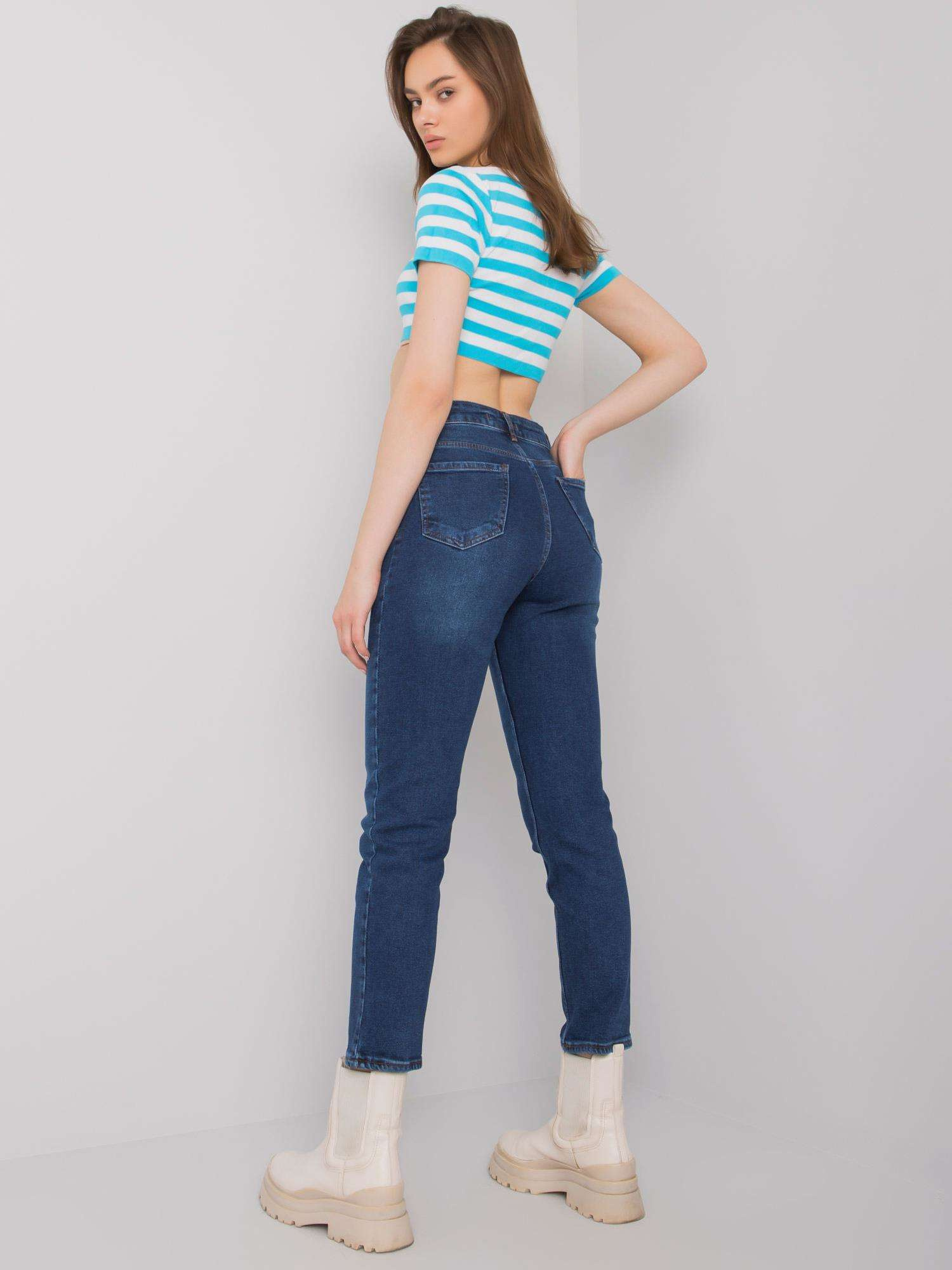 Niebieskie jeansy slim Millbrook