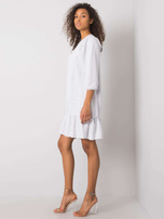 Jasnoszara melanżowa sukienka Adoria RUE PARIS