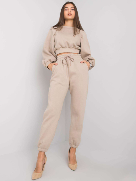 Beżowy damski komplet dwuczęściowy Constanca RUE PARIS