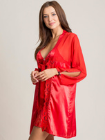 Czerwony komplet Defne