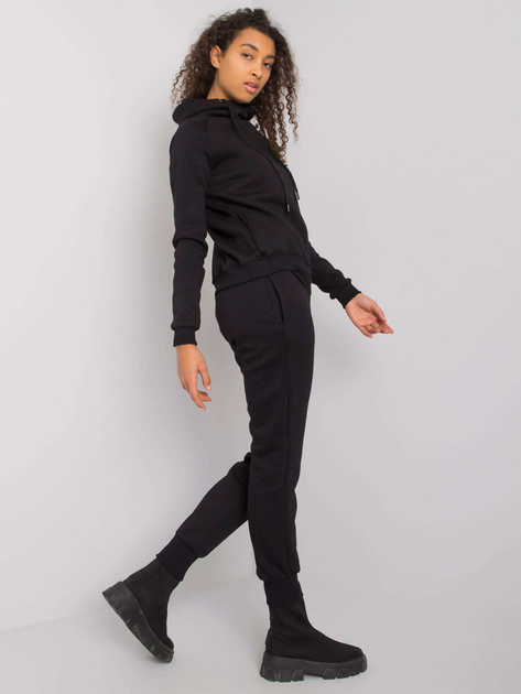 Czarny dwuczęściowy komplet basic Miramar