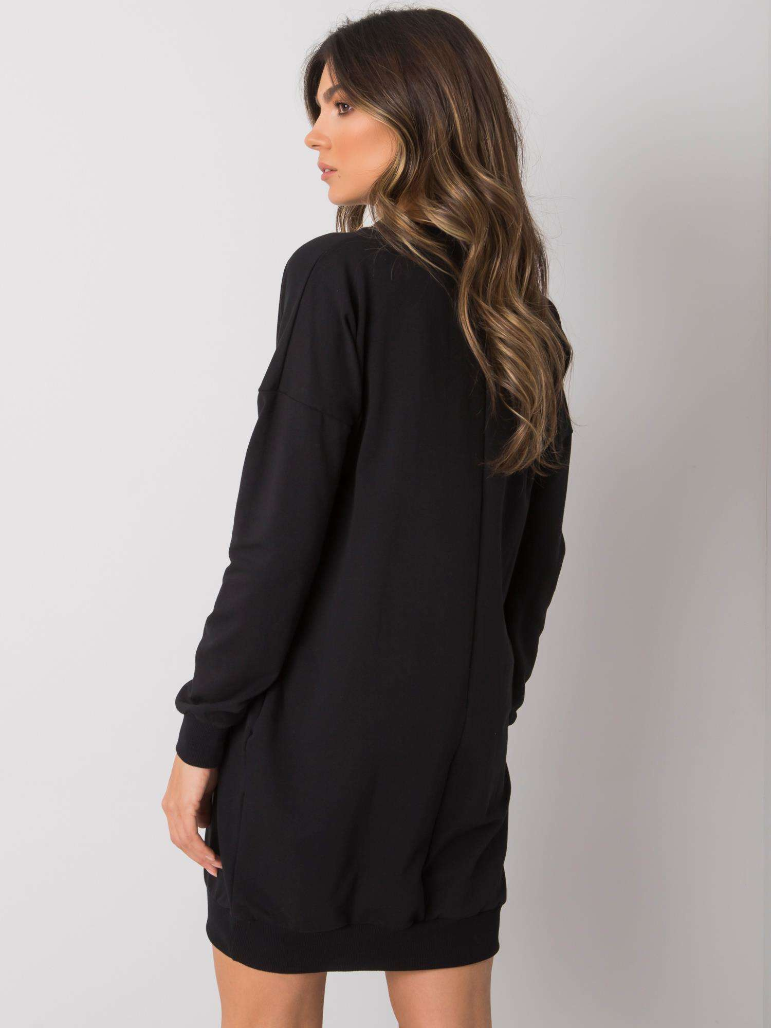 Black sweatshirt dress Senglea RUE PARIS