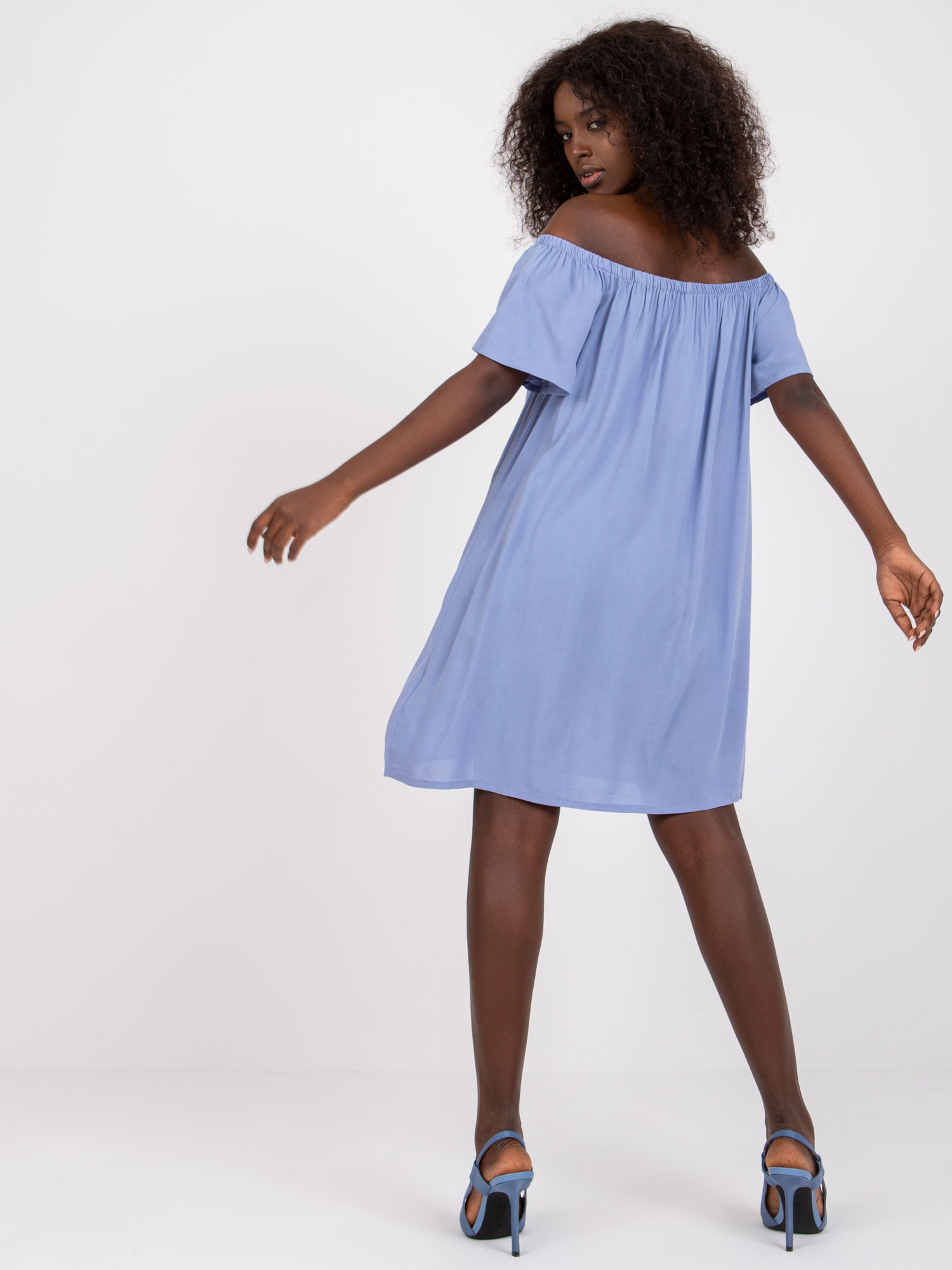 Light blue viscose dress Remember FRESH MADE