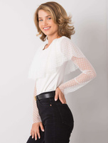 Biała bluzka wizytowa Juneau