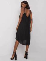 Czarna sukienka na ramiączkach Polinne OCH BELLA