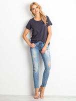 Grafitowy t-shirt Transformative