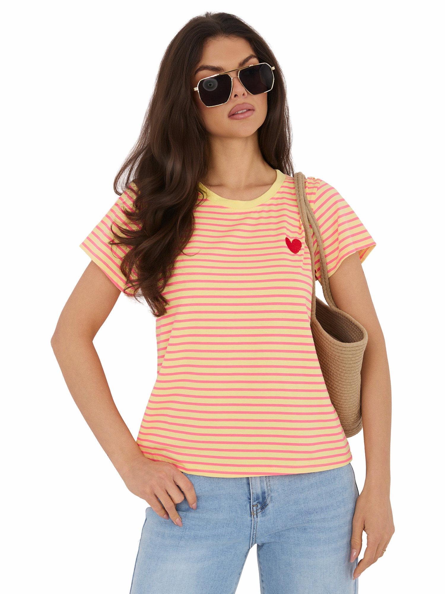 T-shirt żółty