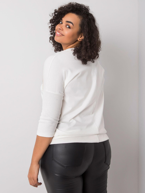 Ecru bluzka z napisem Marilia