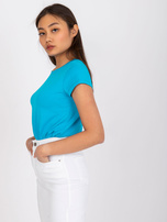 Niebieski t-shirt Peachy
