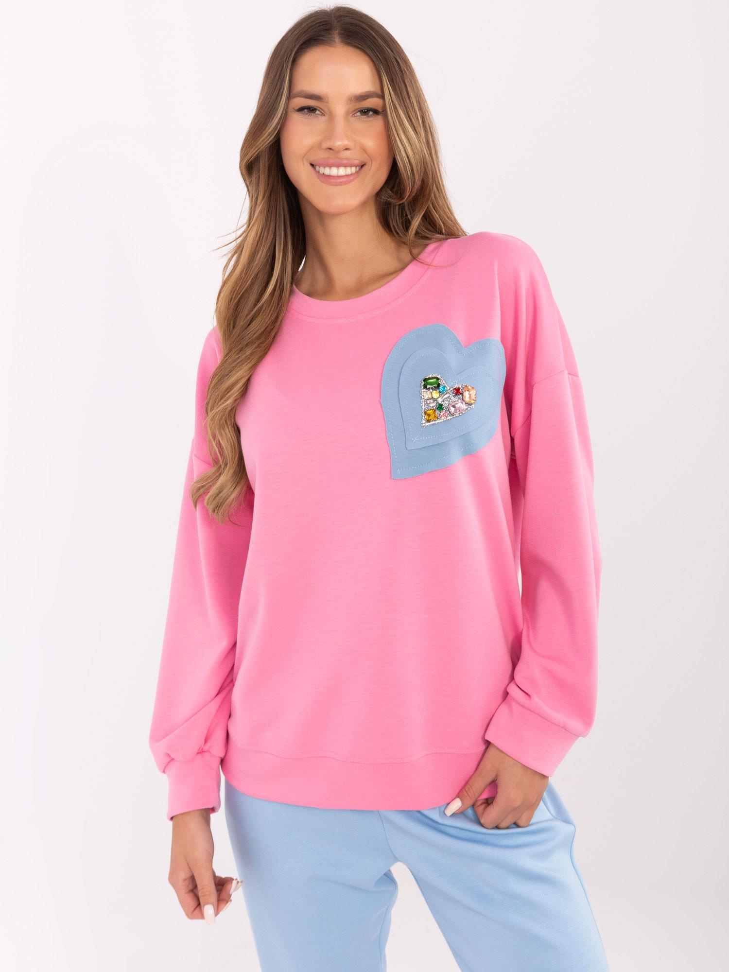 Bluza różowy