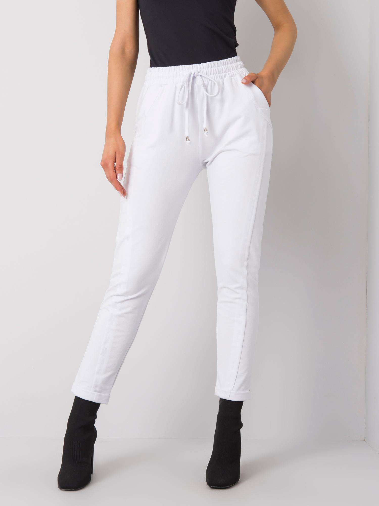 White pants Approachable.