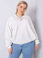 Ecru bluza plus size Mischa
