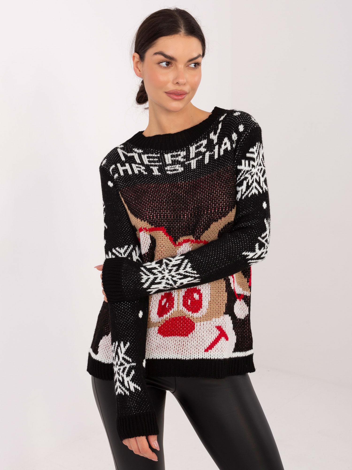 Sweter czarny