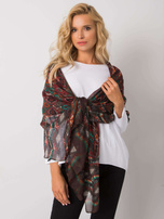 Brown and green pattern women's sling