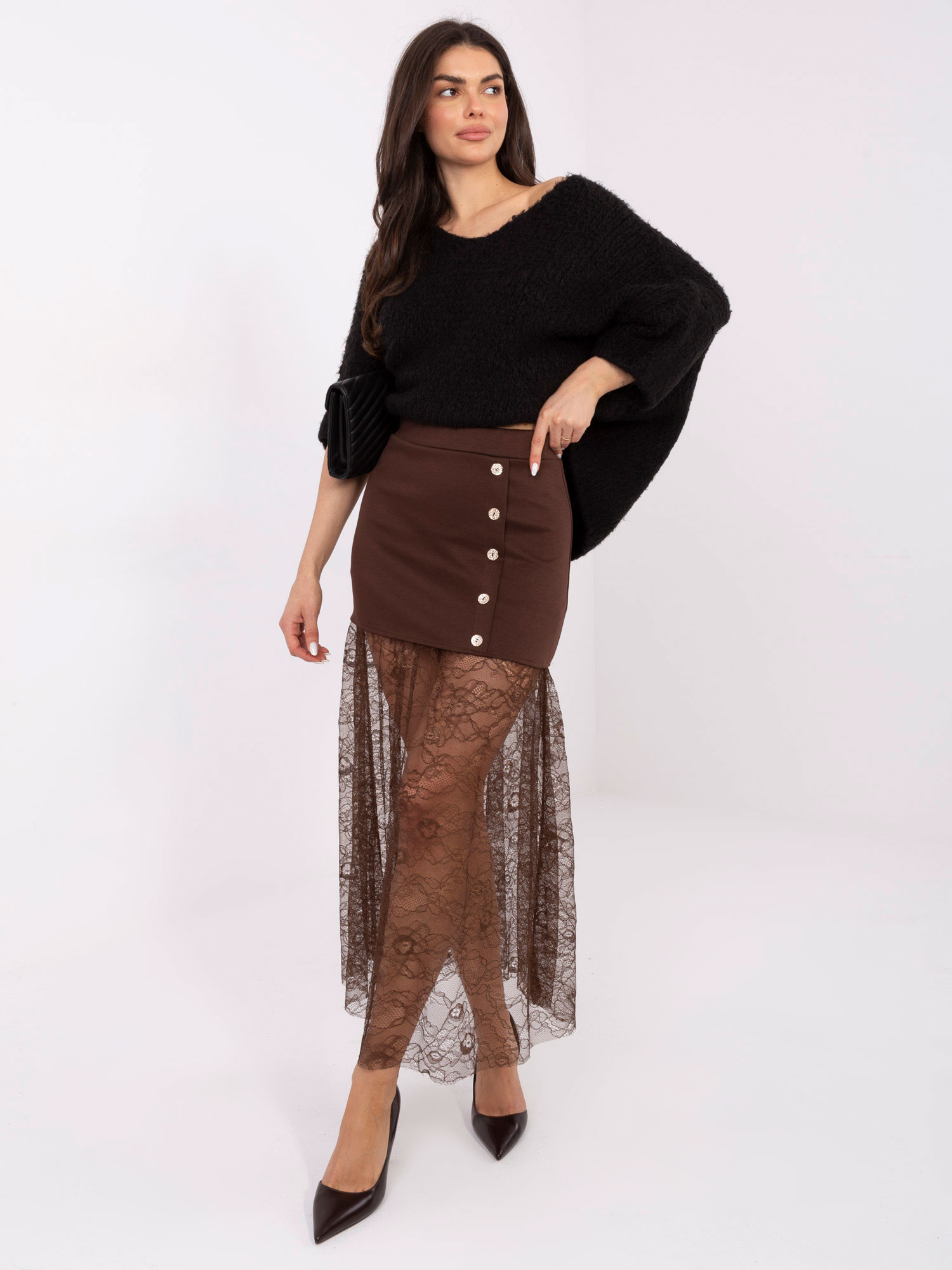 Sweter czarny