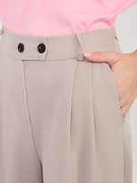 Fango garniturowe spodnie z kieszeniami RUE PARIS