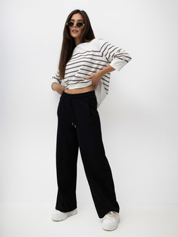 Trousers black RELEVANCE L/XL