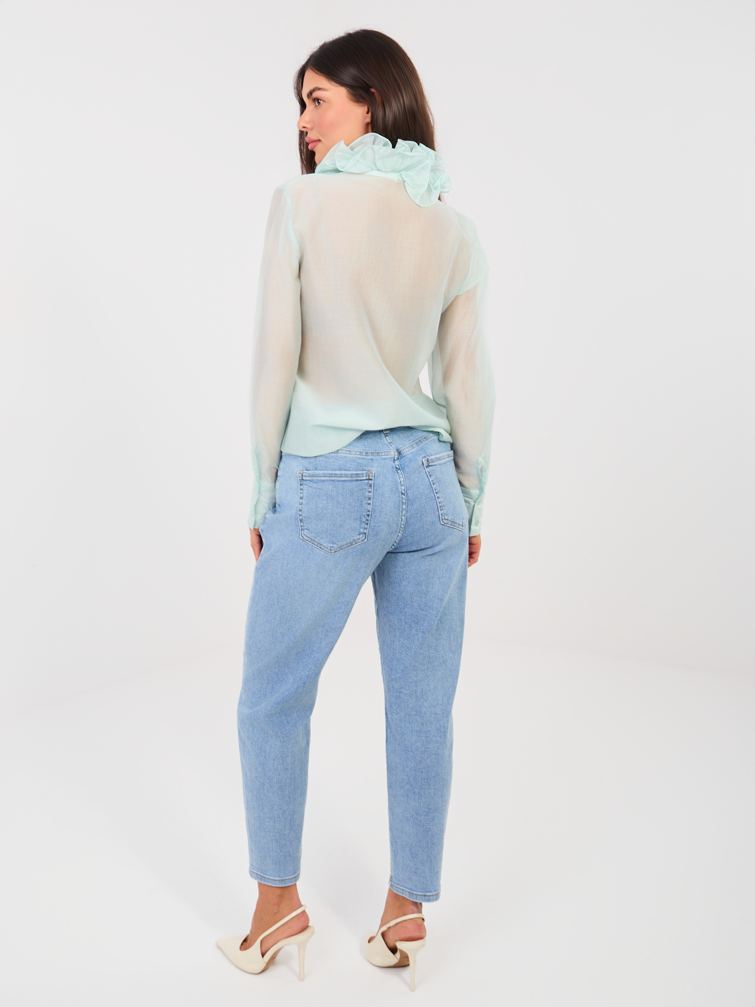 Spodnie jeans niebieski