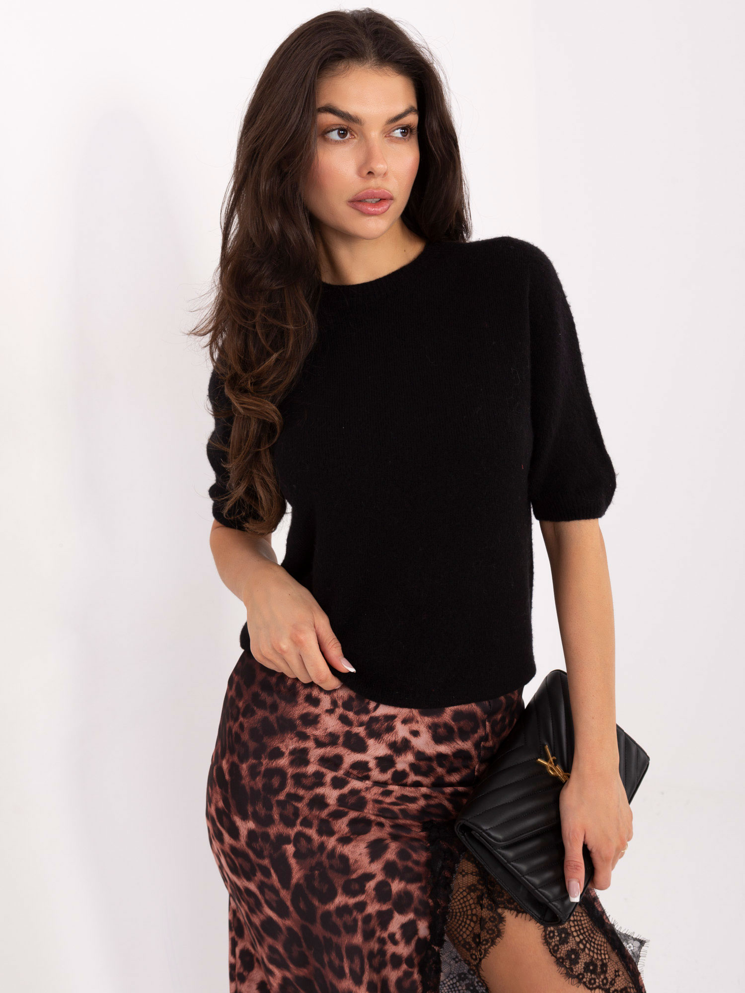 Sweter czarny