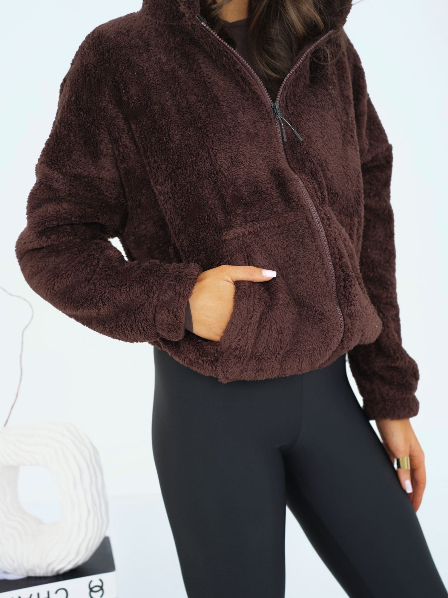 Bluza ciemny brązowy