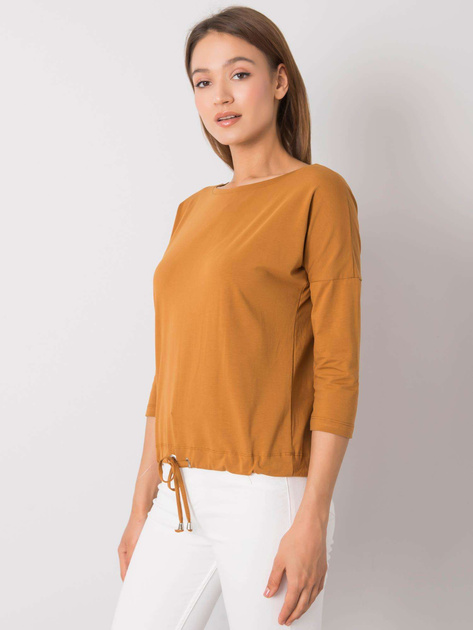 Jasnobrązowa bluzka Fiona