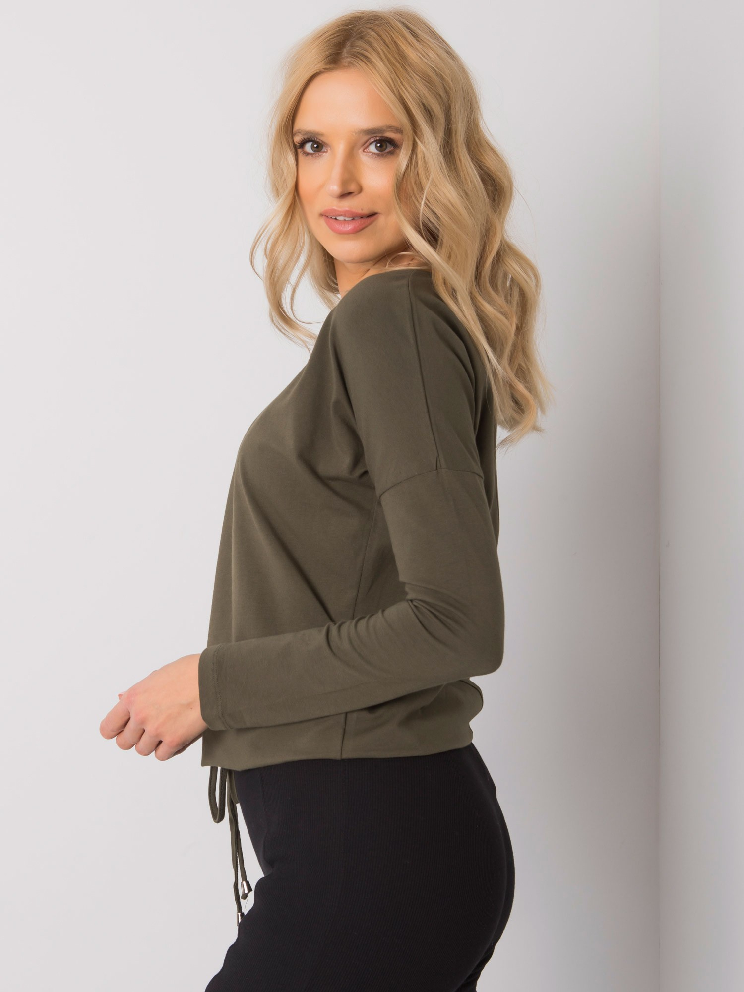 Khaki marškiniai Carla.