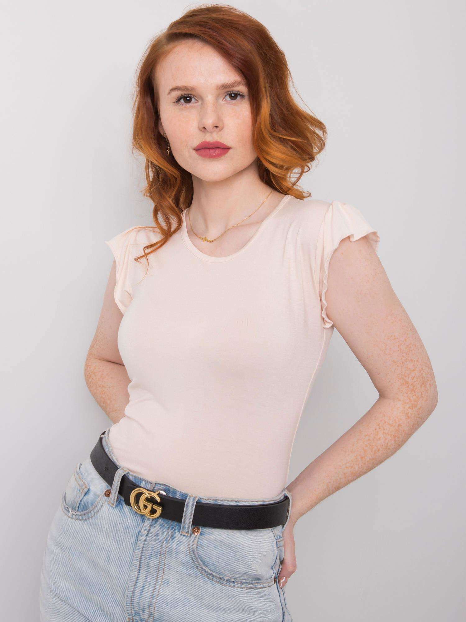 Ecru Bluse Lottie RUE PARIS.