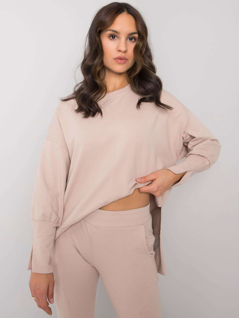 Jasnobeżowy dwuczęściowy komplet damski Shanisse RUE PARIS