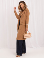 Kameliger Cardigan mit Bindung Cordie RUE PARIS.