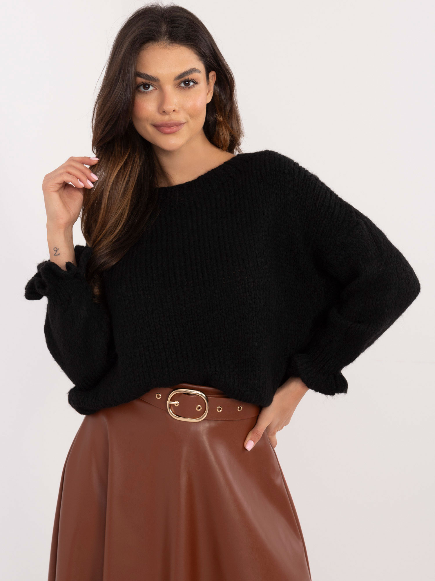 Sweter czarny