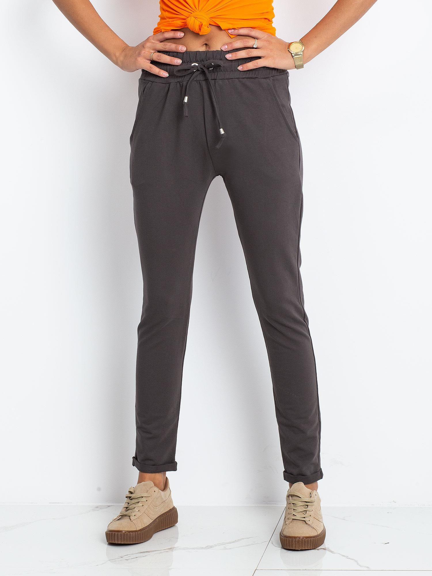 Ciemne khaki spodnie Cadence