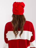 Hurt Czerwona czapka z marszczeniem 