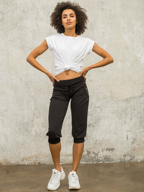 FOR FITNESS Biały t-shirt Keira