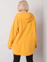 Żółta bluza na suwak Athens