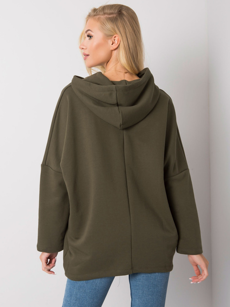 Khaki bluza z kapturem Laylla