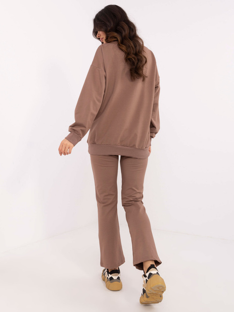 Hurtownia online Brązowy damski komplet z bawełną