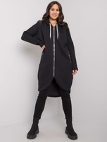 Czarna długa bluza damska Tabby