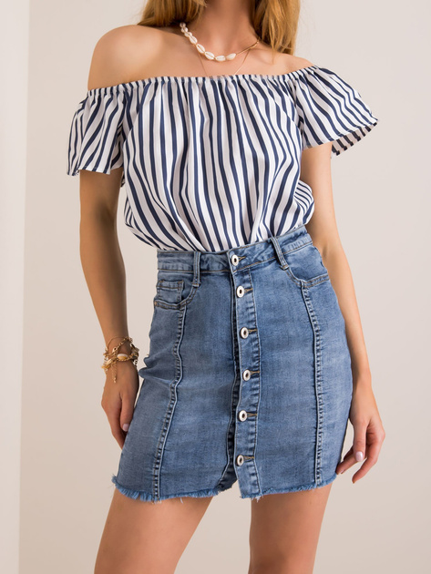 Niebieska spódnica Everly