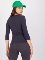 Grafitowa bluzka Mona